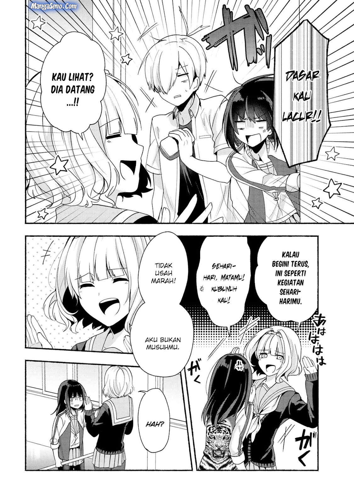 Pashiri na Boku to Koisuru Banchou-san Chapter 38 - halaman 2