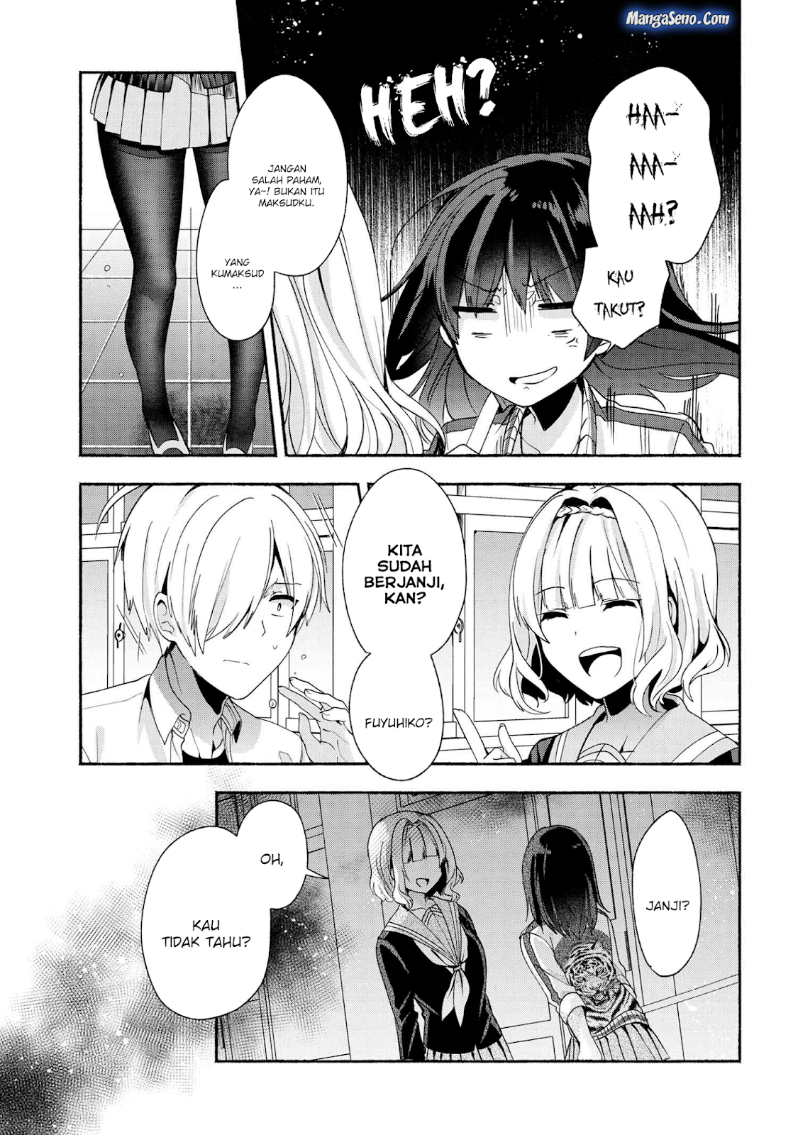 Pashiri na Boku to Koisuru Banchou-san Chapter 38 - halaman 5