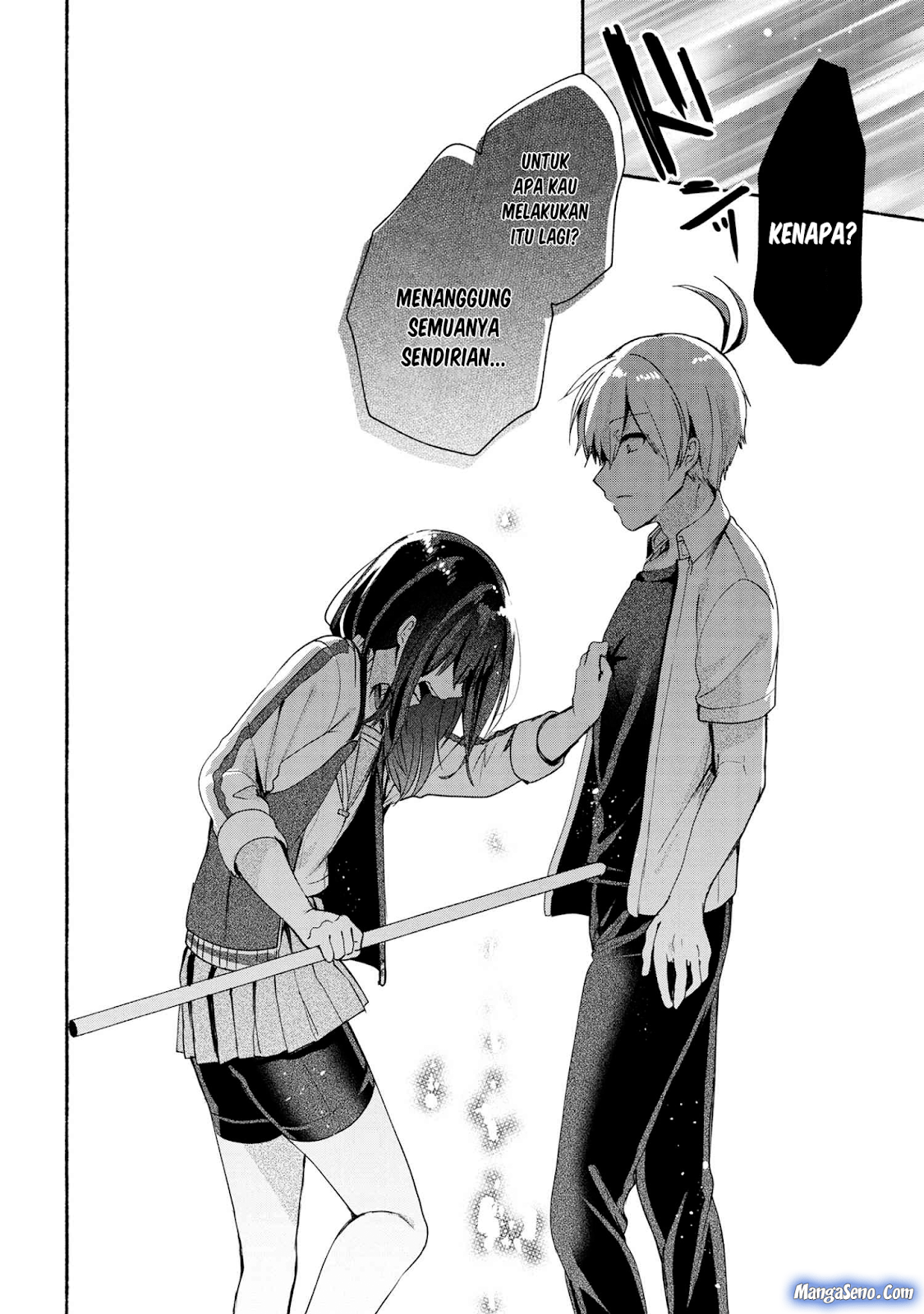 Pashiri na Boku to Koisuru Banchou-san Chapter 38 - halaman 8