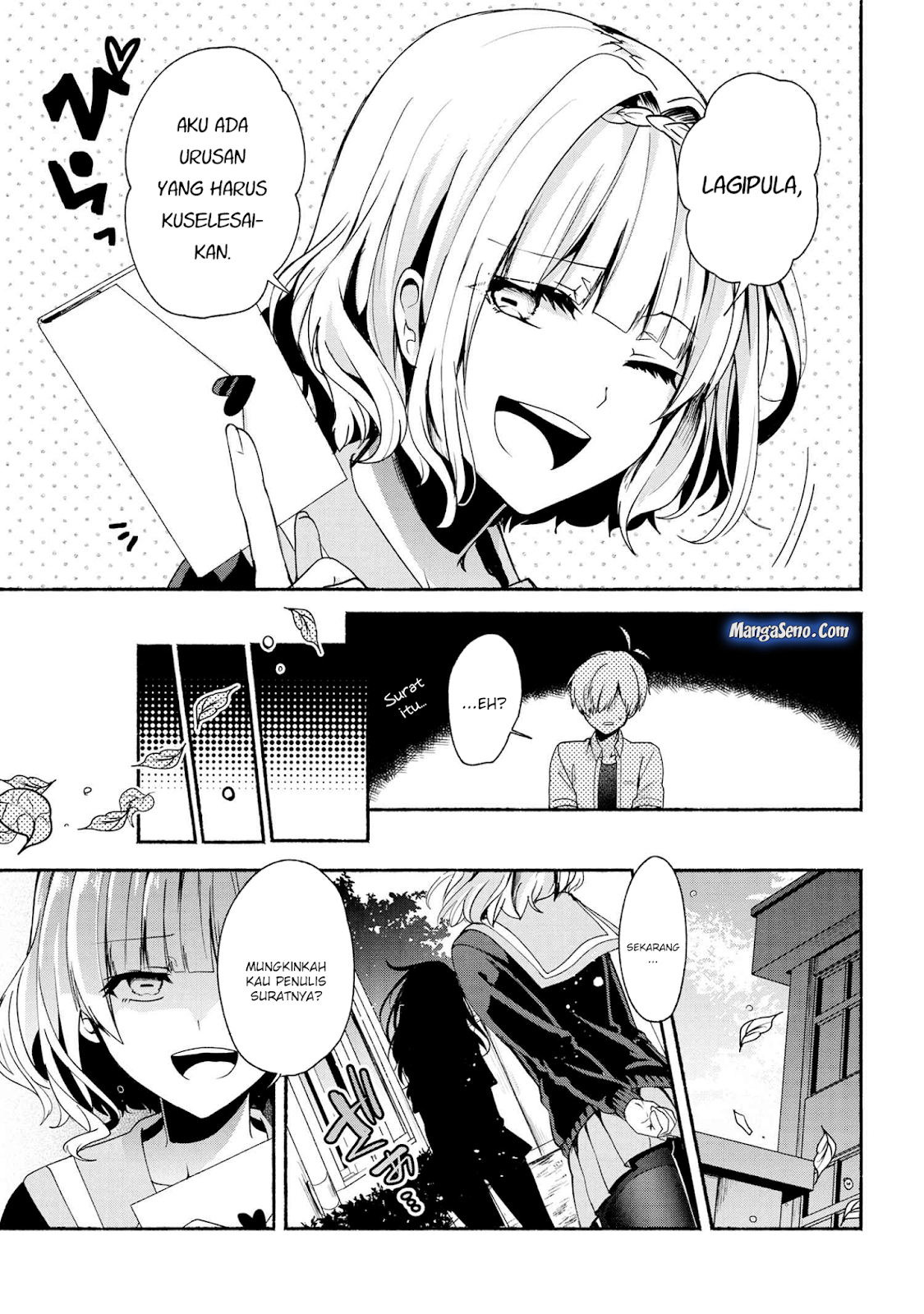 Pashiri na Boku to Koisuru Banchou-san Chapter 39 - halaman 3