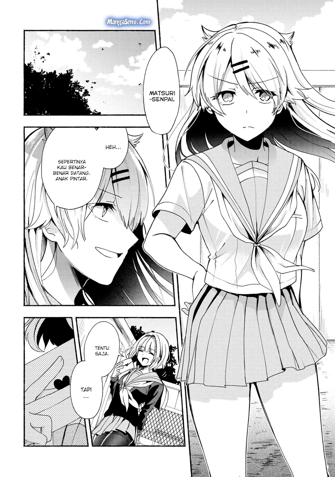 Pashiri na Boku to Koisuru Banchou-san Chapter 39 - halaman 4