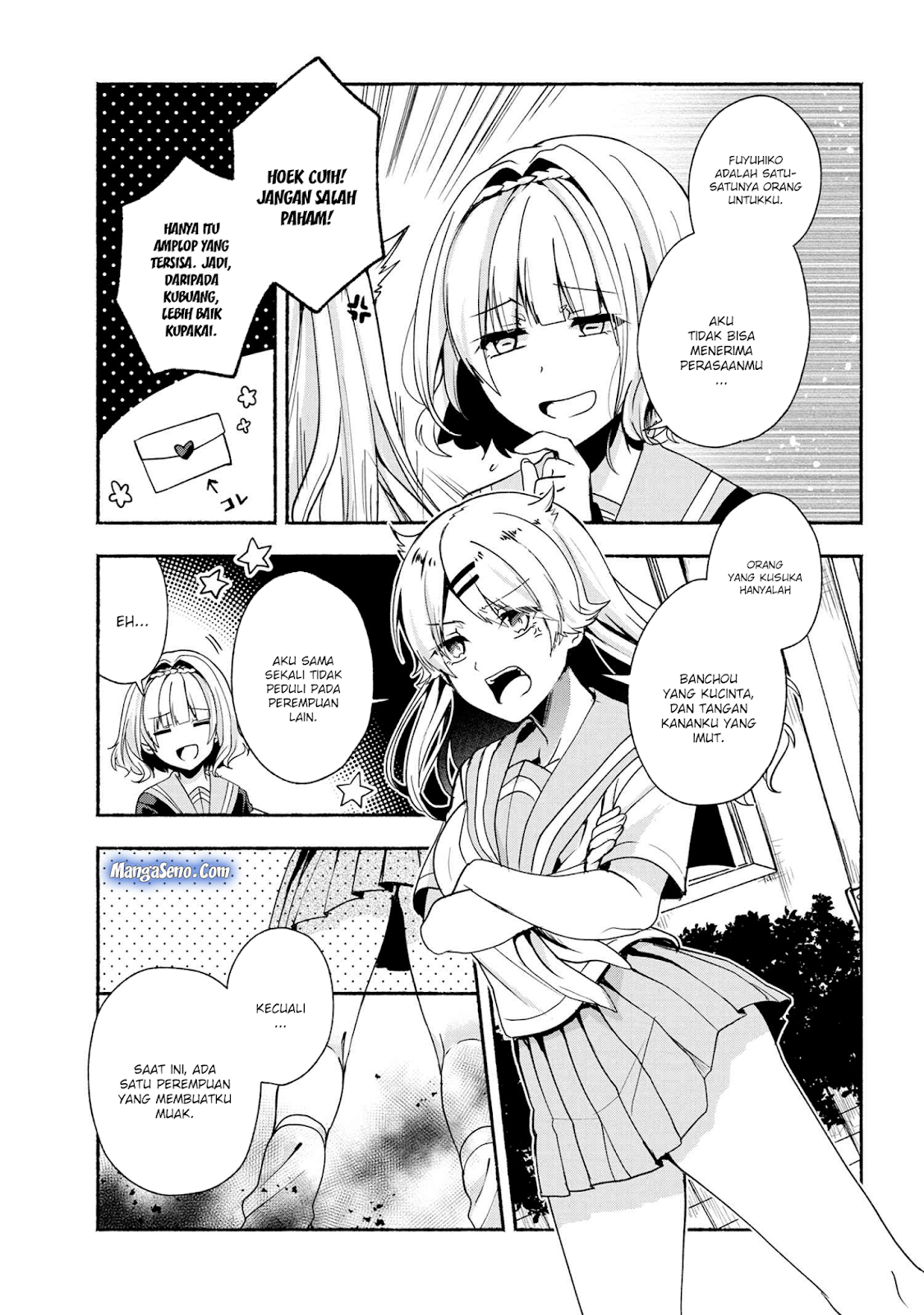 Pashiri na Boku to Koisuru Banchou-san Chapter 39 - halaman 5