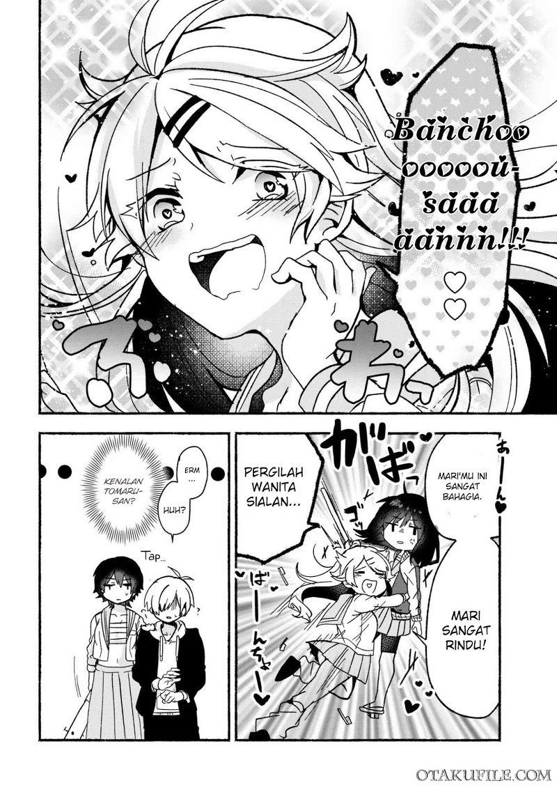 Pashiri na Boku to Koisuru Banchou-san Chapter 4 - halaman 13