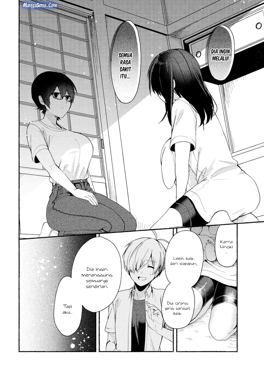 Pashiri na Boku to Koisuru Banchou-san Chapter 40 - halaman 8