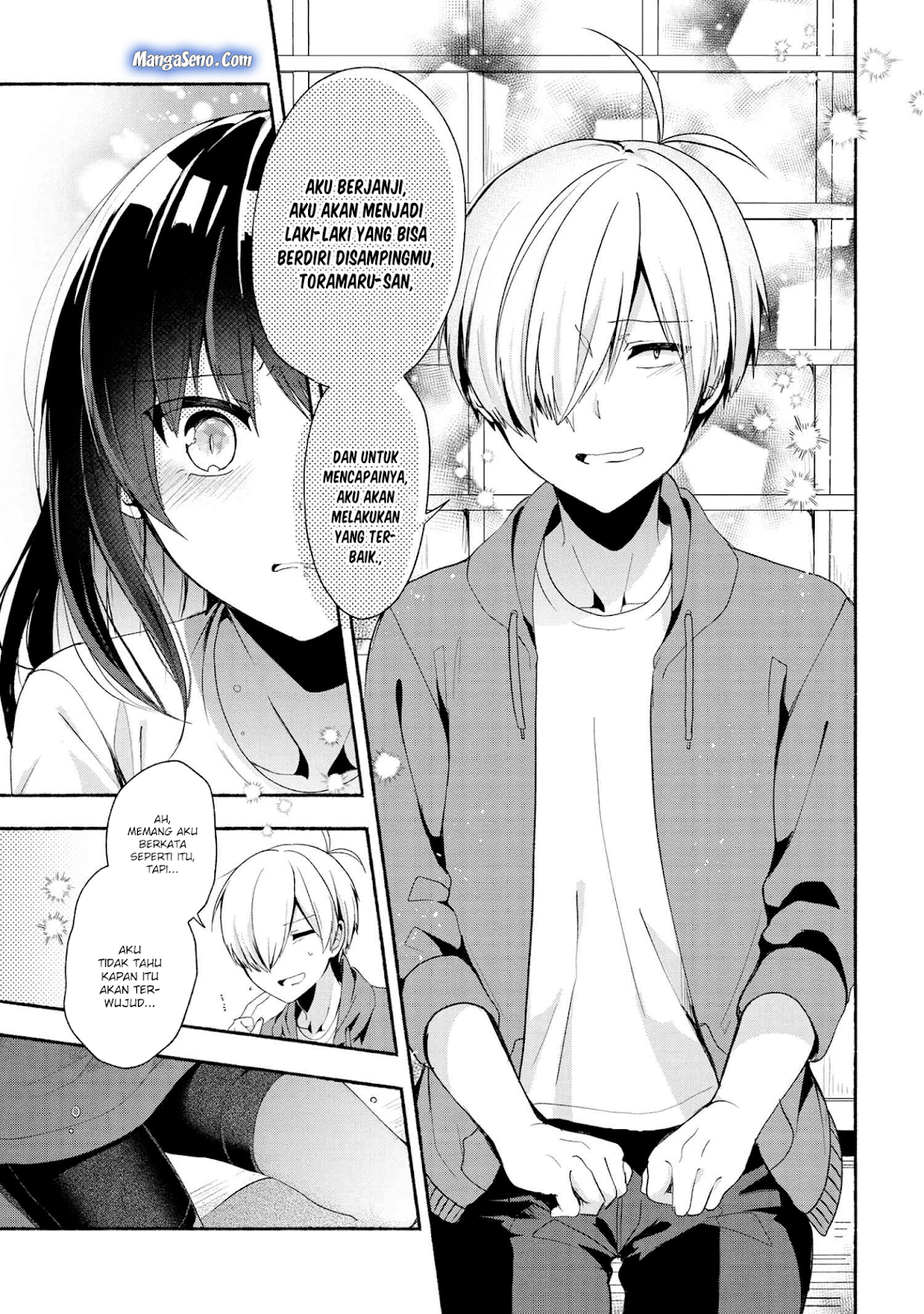 Pashiri na Boku to Koisuru Banchou-san Chapter 41 - halaman 9