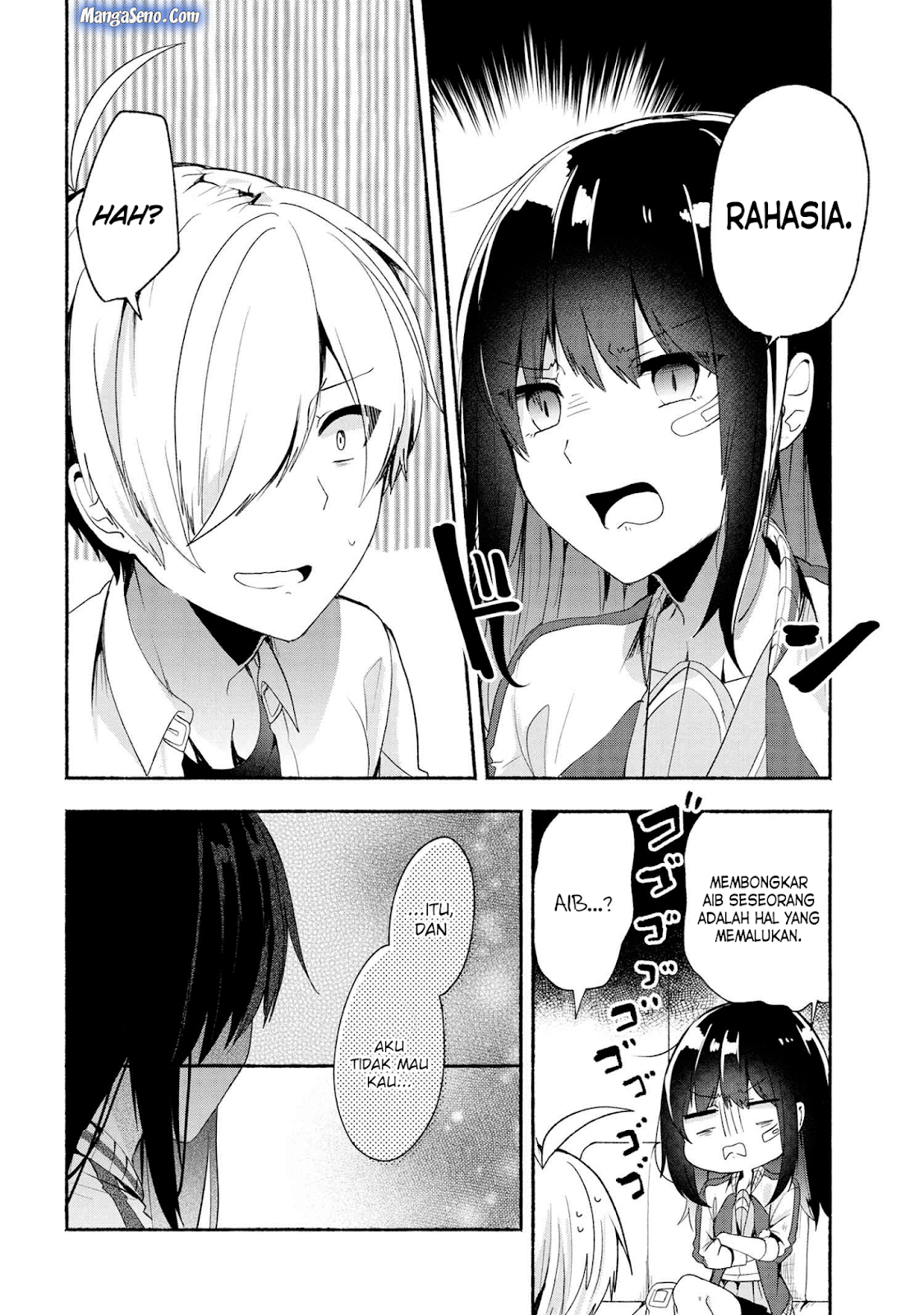 Pashiri na Boku to Koisuru Banchou-san Chapter 42 - halaman 4