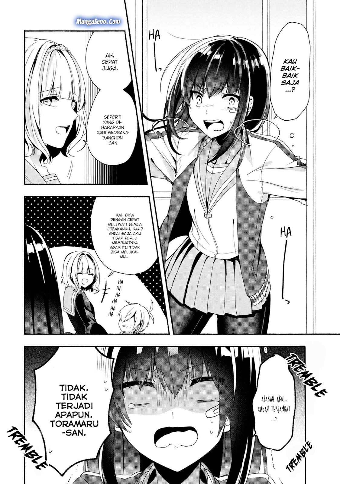 Pashiri na Boku to Koisuru Banchou-san Chapter 43 - halaman 10