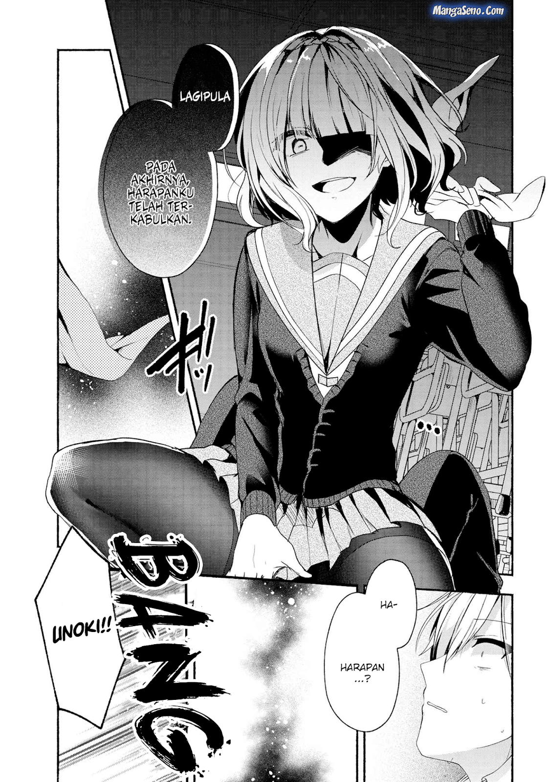 Pashiri na Boku to Koisuru Banchou-san Chapter 43 - halaman 9