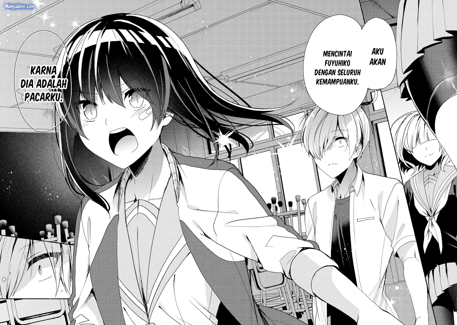 Pashiri na Boku to Koisuru Banchou-san Chapter 44 - halaman 12