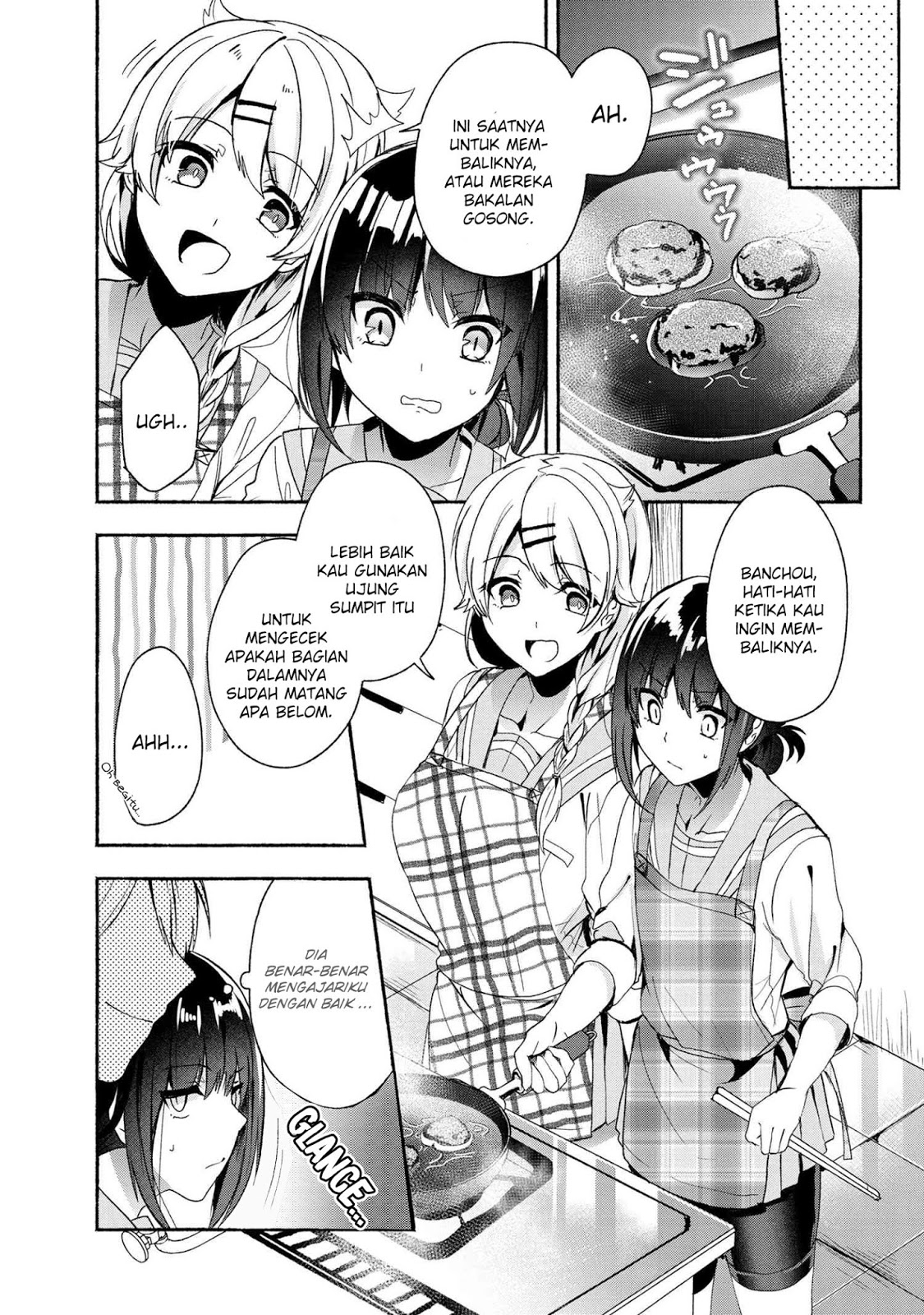 Pashiri na Boku to Koisuru Banchou-san Chapter 46 - halaman 8