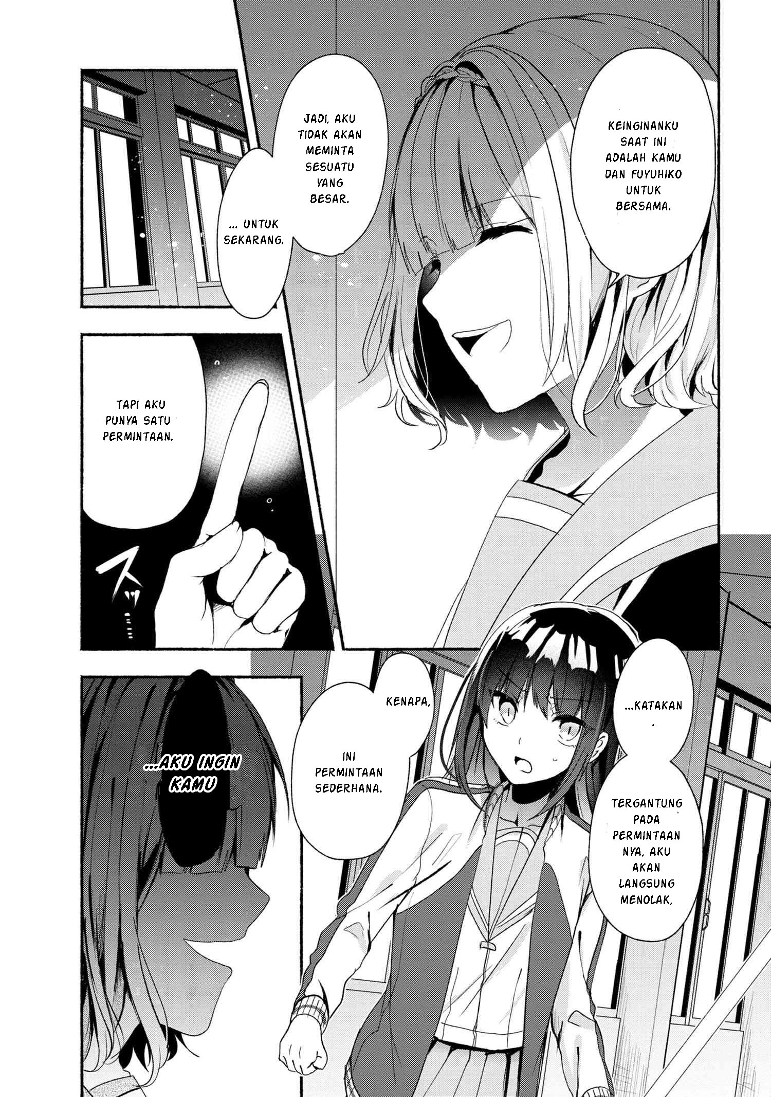 Pashiri na Boku to Koisuru Banchou-san Chapter 47 - halaman 6