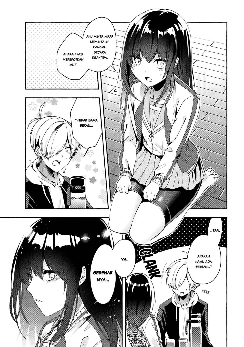 Pashiri na Boku to Koisuru Banchou-san Chapter 49 - halaman 4
