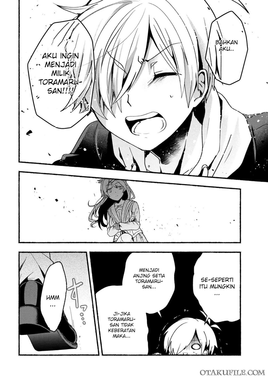 Pashiri na Boku to Koisuru Banchou-san Chapter 5 - halaman 12