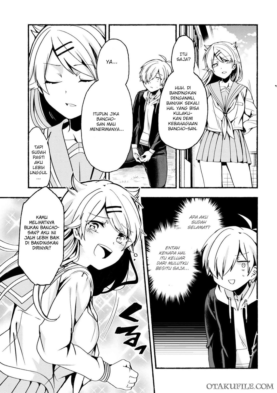 Pashiri na Boku to Koisuru Banchou-san Chapter 5 - halaman 13