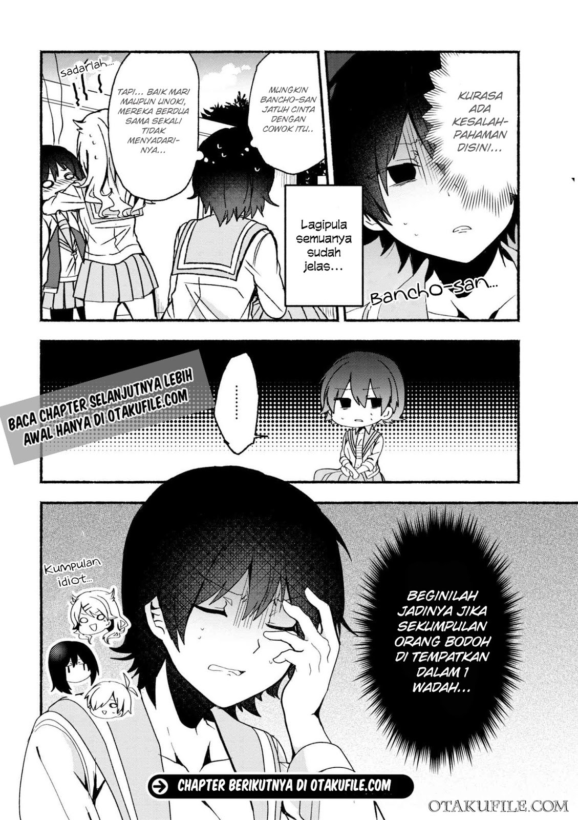 Pashiri na Boku to Koisuru Banchou-san Chapter 5 - halaman 16