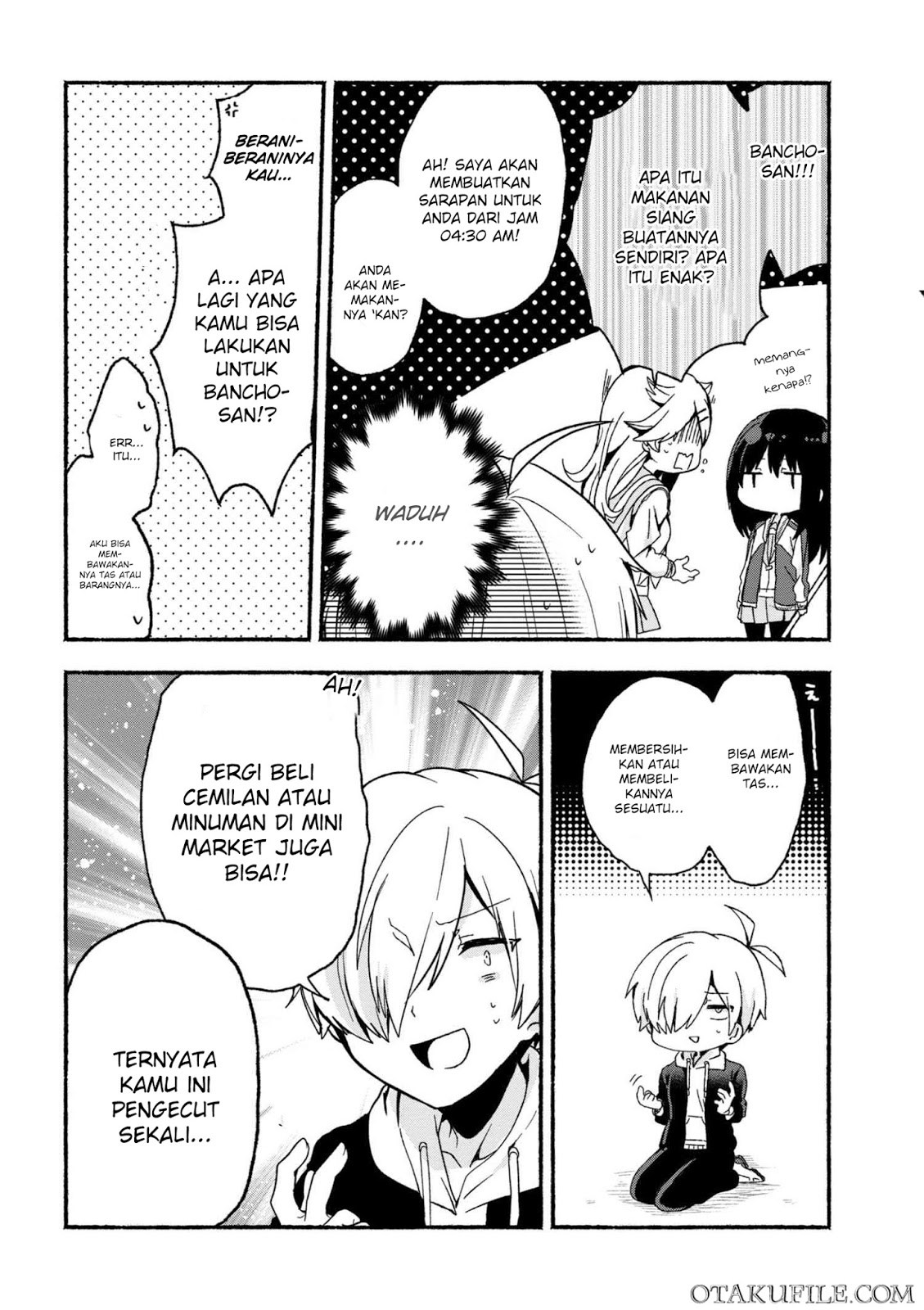 Pashiri na Boku to Koisuru Banchou-san Chapter 5 - halaman 6
