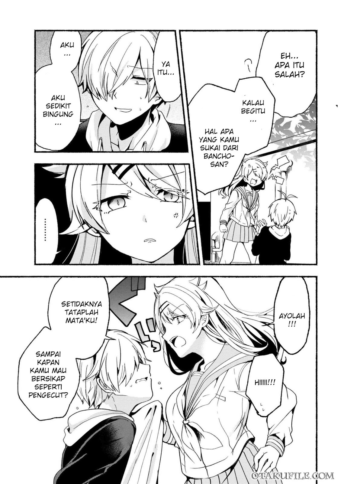 Pashiri na Boku to Koisuru Banchou-san Chapter 5 - halaman 7