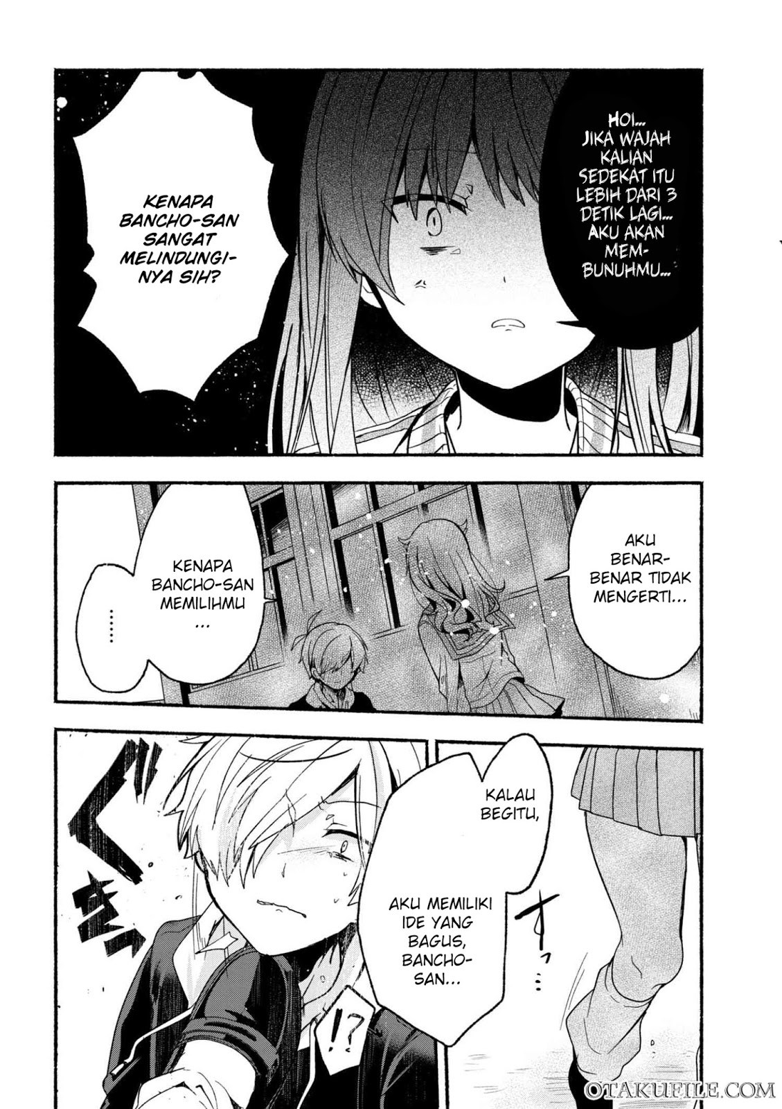 Pashiri na Boku to Koisuru Banchou-san Chapter 5 - halaman 8