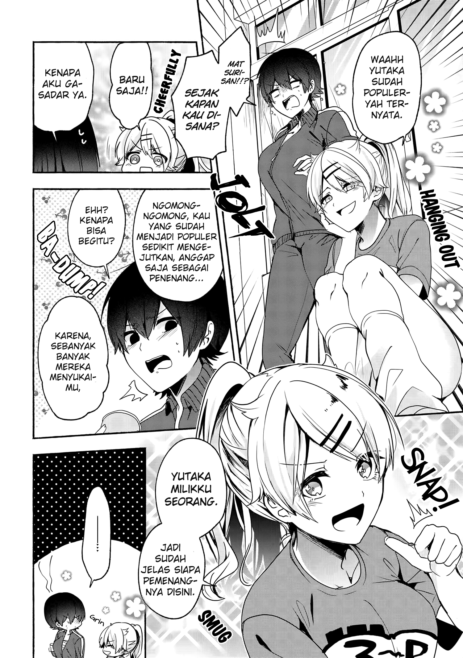 Pashiri na Boku to Koisuru Banchou-san Chapter 52 - halaman 3