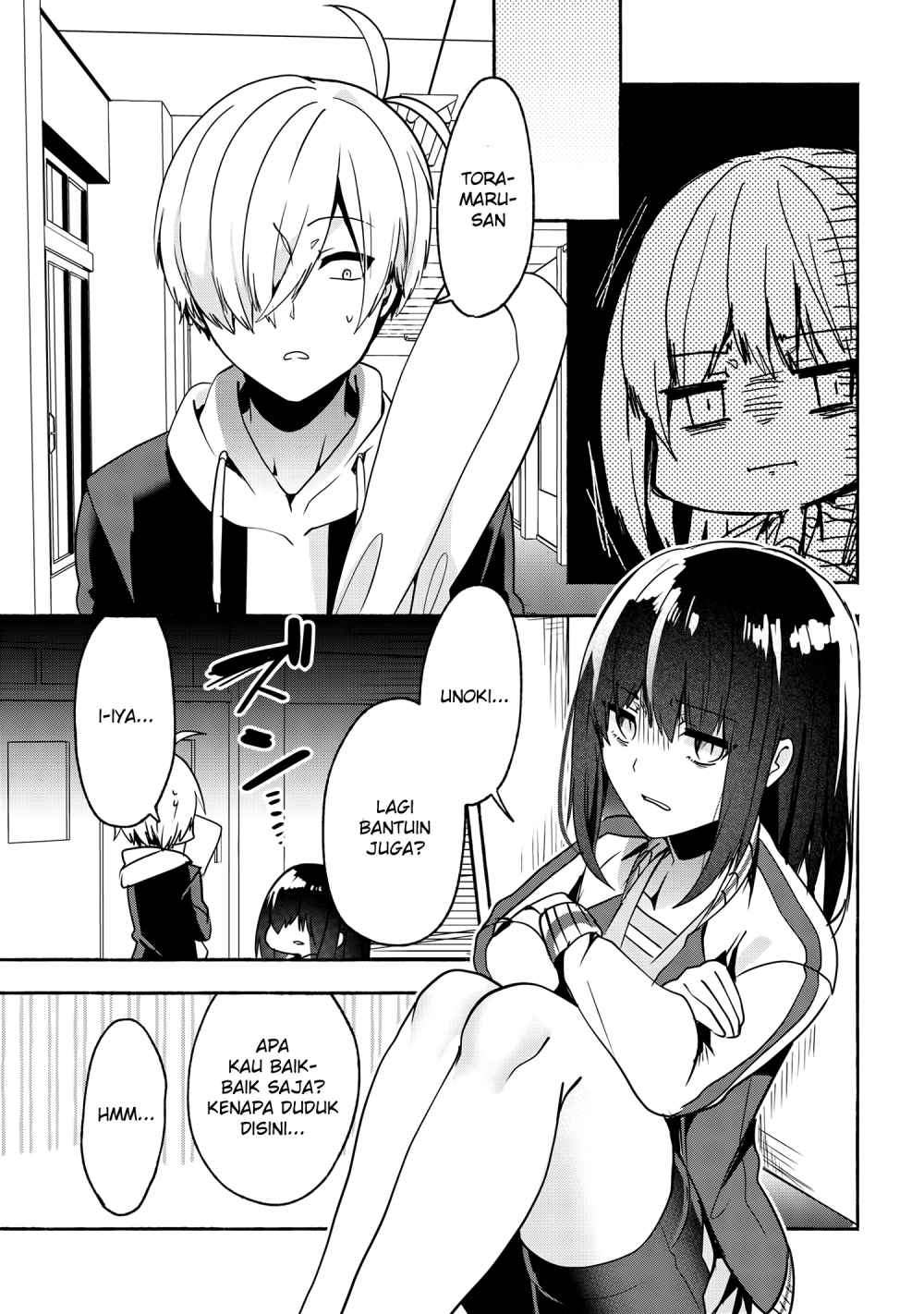 Pashiri na Boku to Koisuru Banchou-san Chapter 53 - halaman 12
