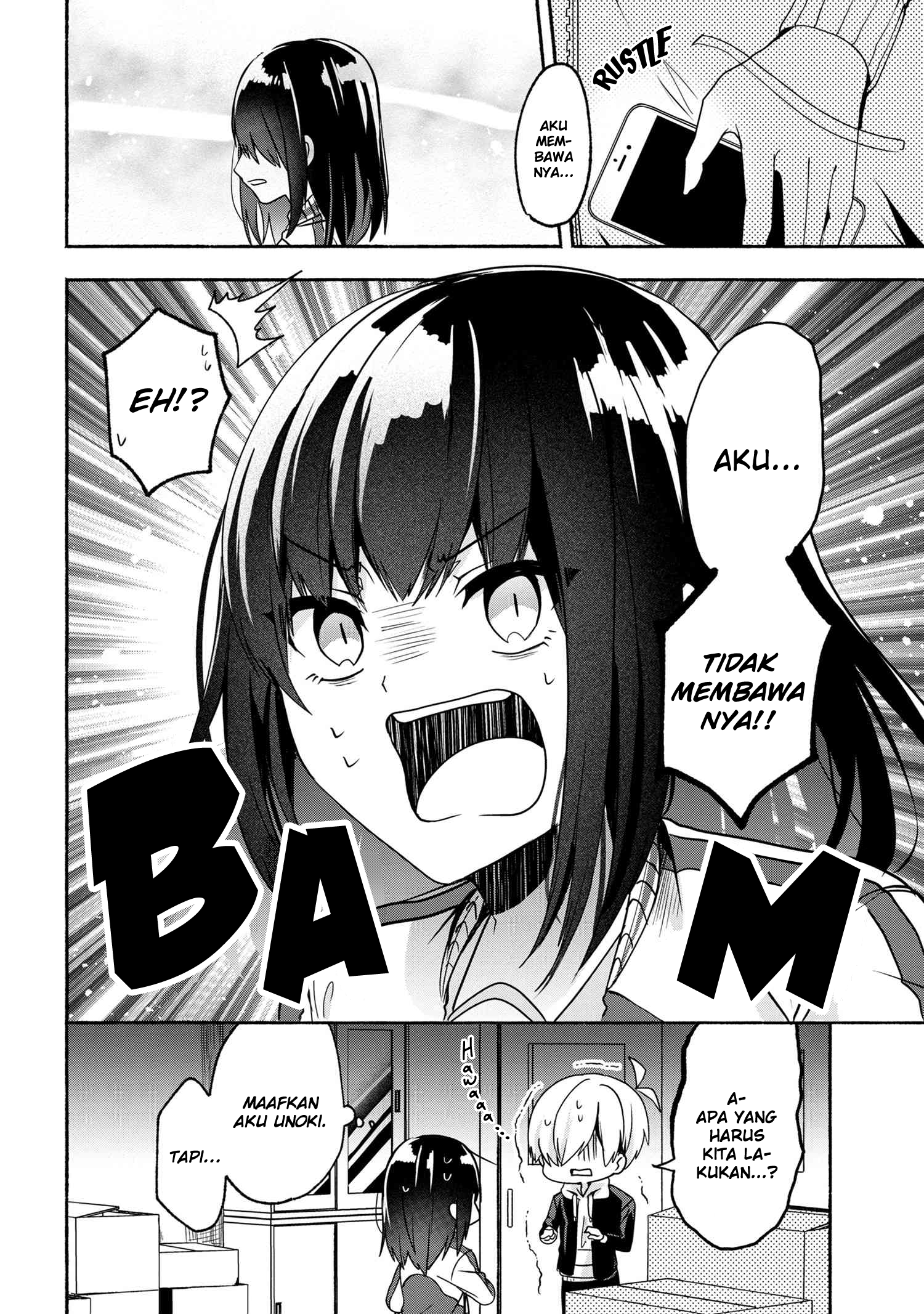 Pashiri na Boku to Koisuru Banchou-san Chapter 56 - halaman 3