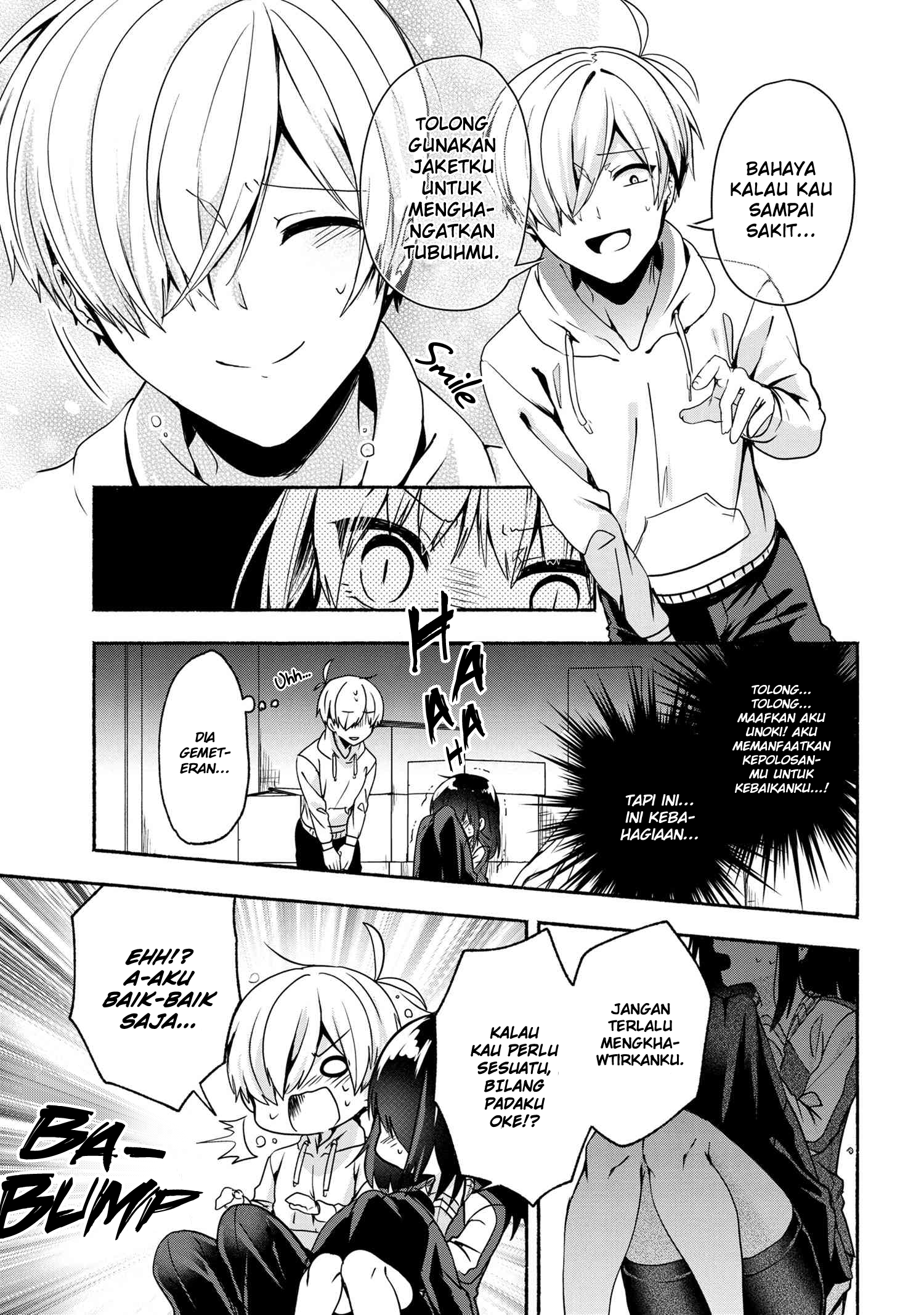 Pashiri na Boku to Koisuru Banchou-san Chapter 56 - halaman 8
