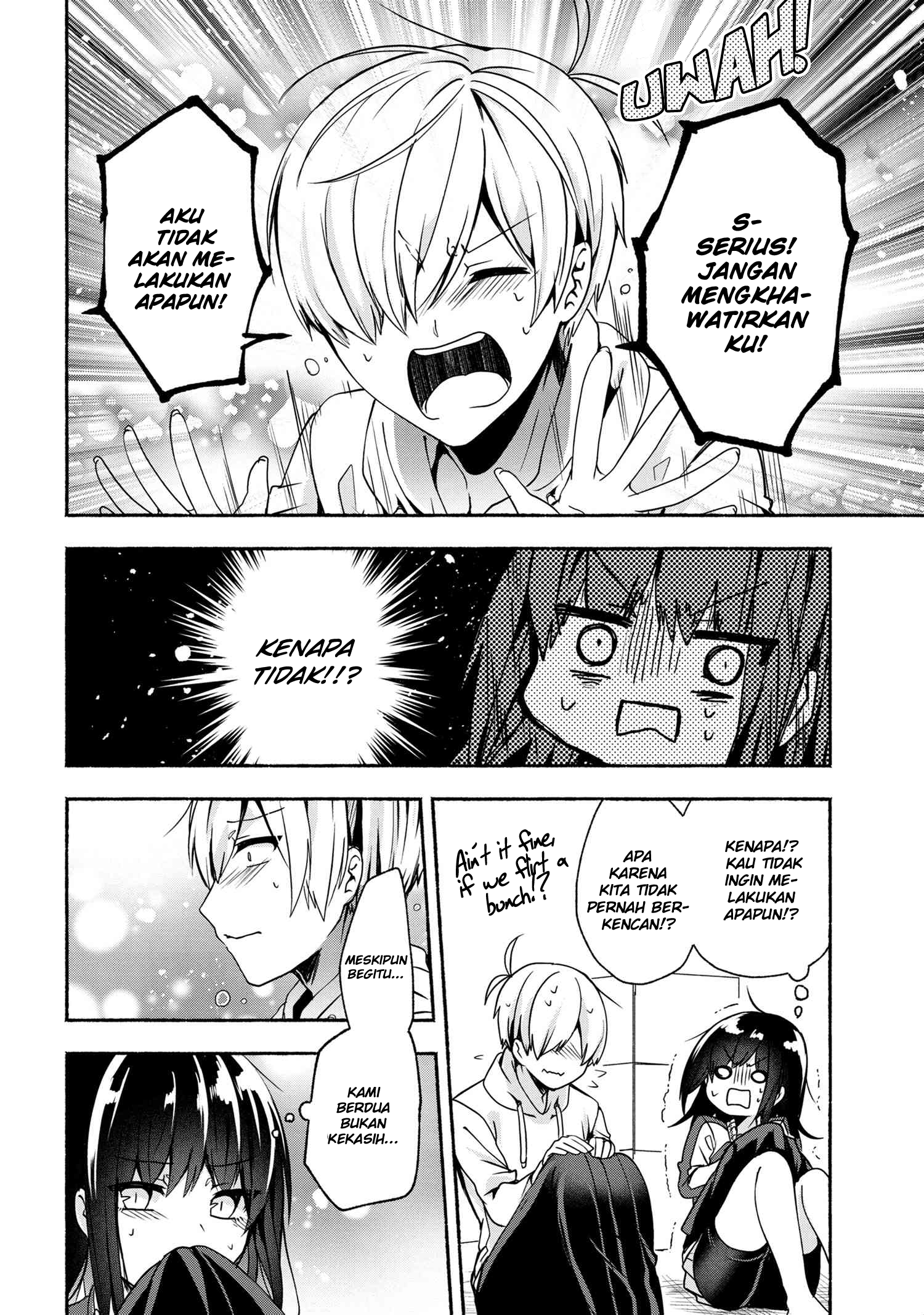 Pashiri na Boku to Koisuru Banchou-san Chapter 56 - halaman 9