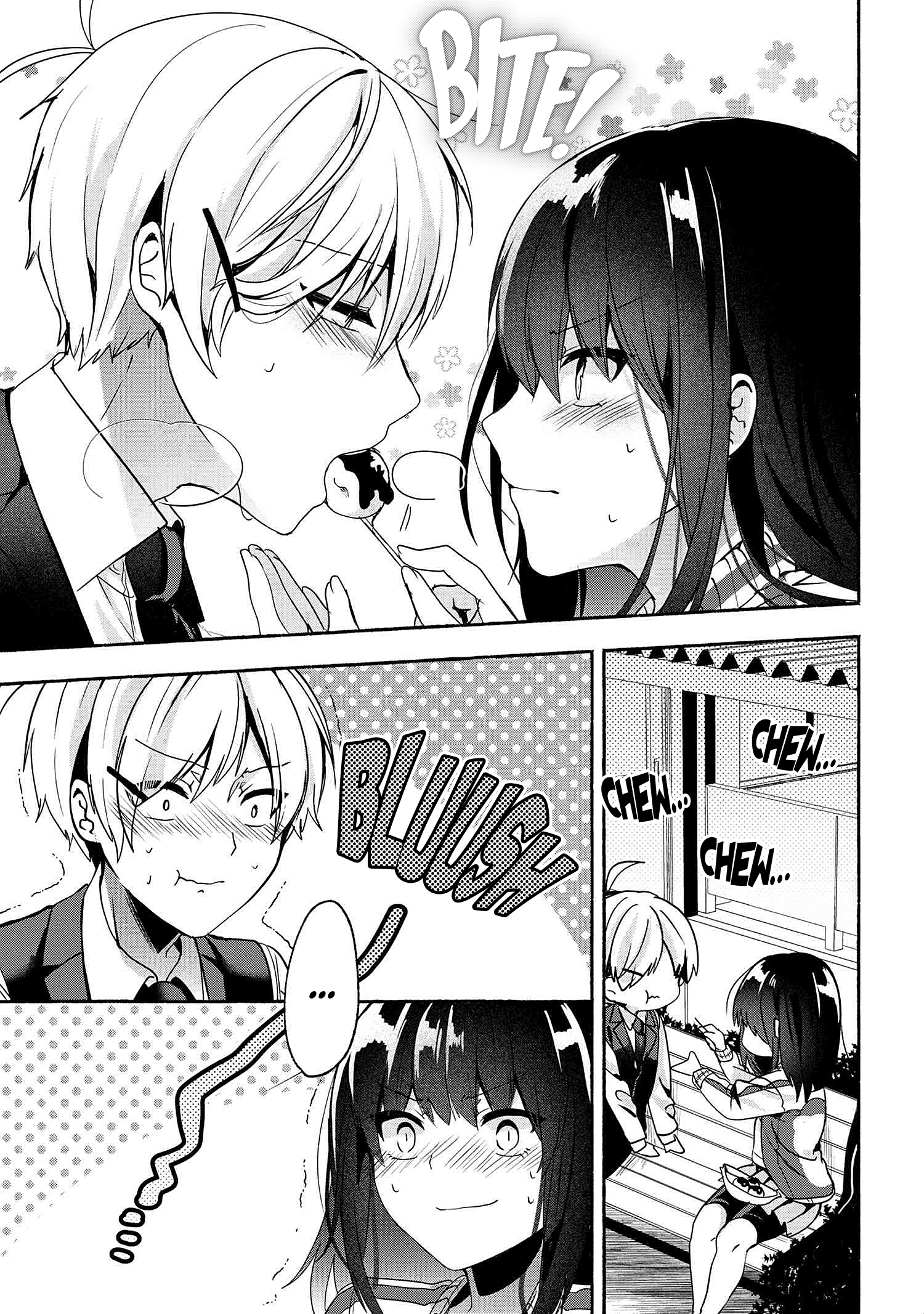 Pashiri na Boku to Koisuru Banchou-san Chapter 58 - halaman 12
