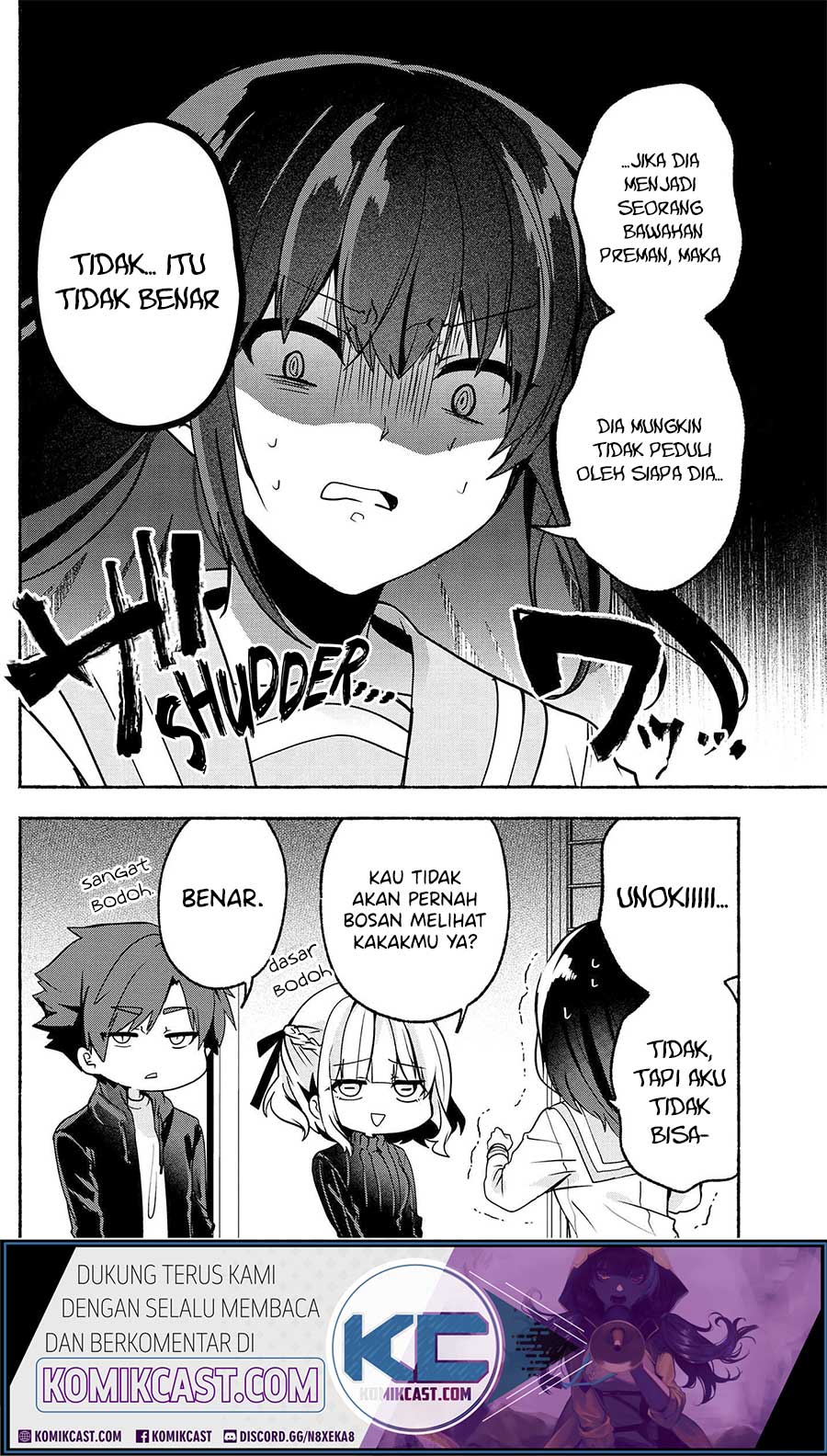 Pashiri na Boku to Koisuru Banchou-san Chapter 62 - halaman 17