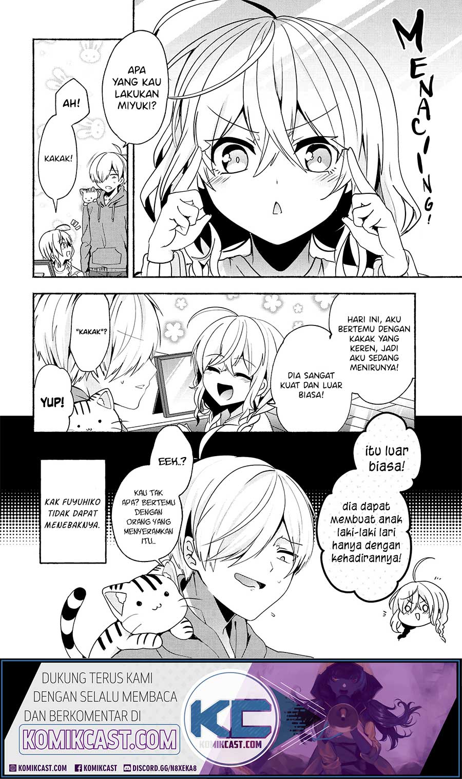 Pashiri na Boku to Koisuru Banchou-san Chapter 63 - halaman 17