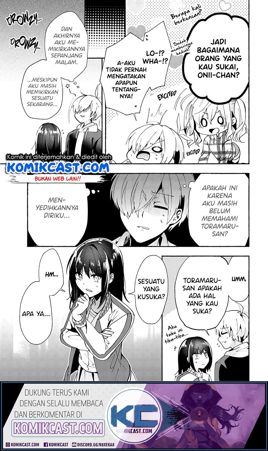 Pashiri na Boku to Koisuru Banchou-san Chapter 72 - halaman 12