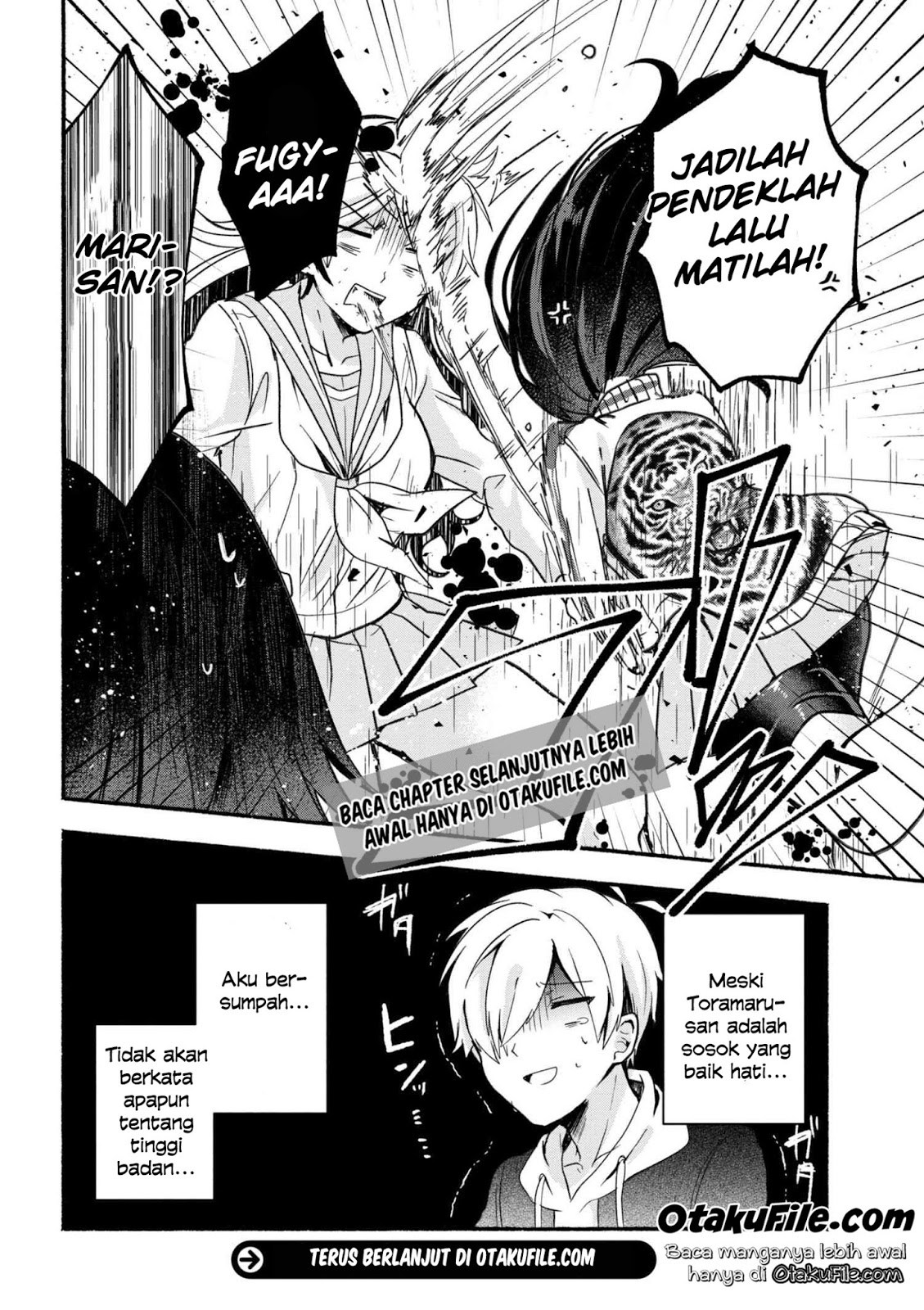 Pashiri na Boku to Koisuru Banchou-san Chapter 9 - halaman 14