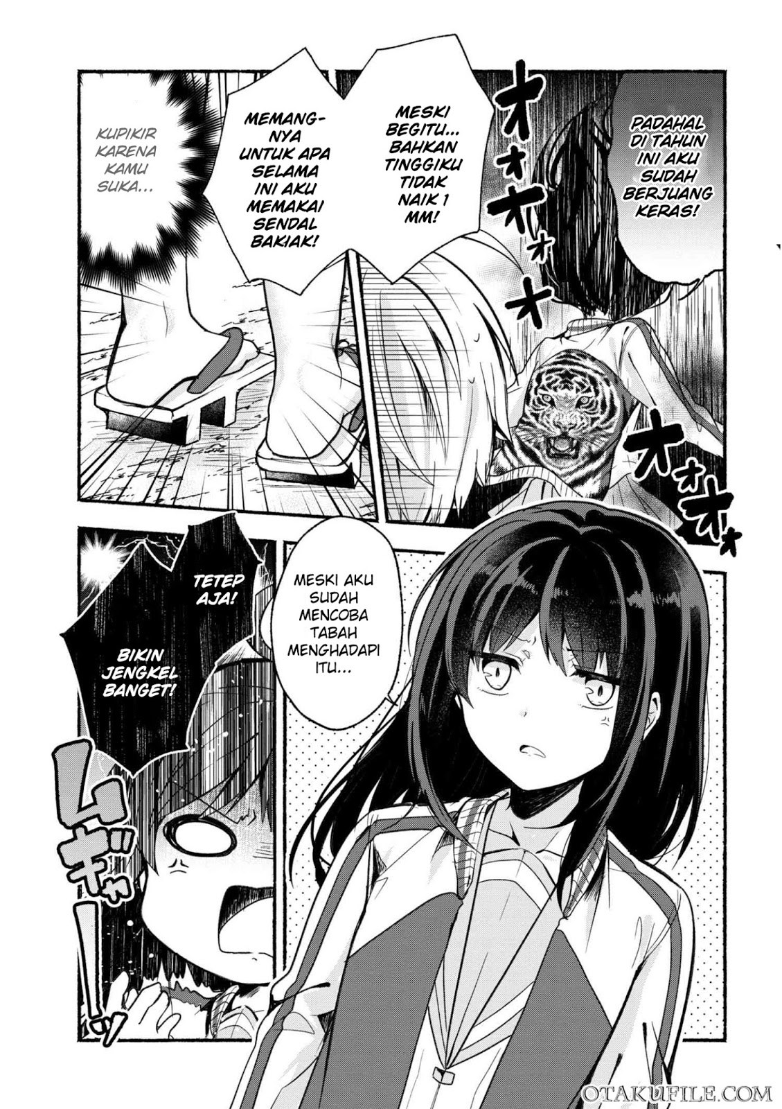 Pashiri na Boku to Koisuru Banchou-san Chapter 9 - halaman 7