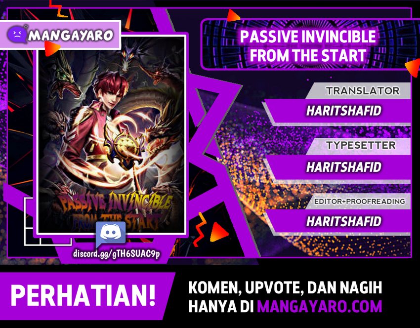 Passive Invincible From The Start Chapter 1 - halaman 1