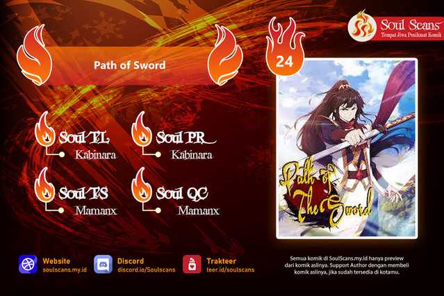 Path of the Sword Chapter 24 - halaman 1