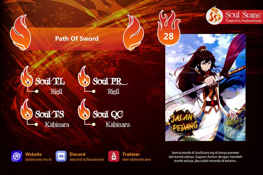 Path of the Sword Chapter 29 - halaman 1