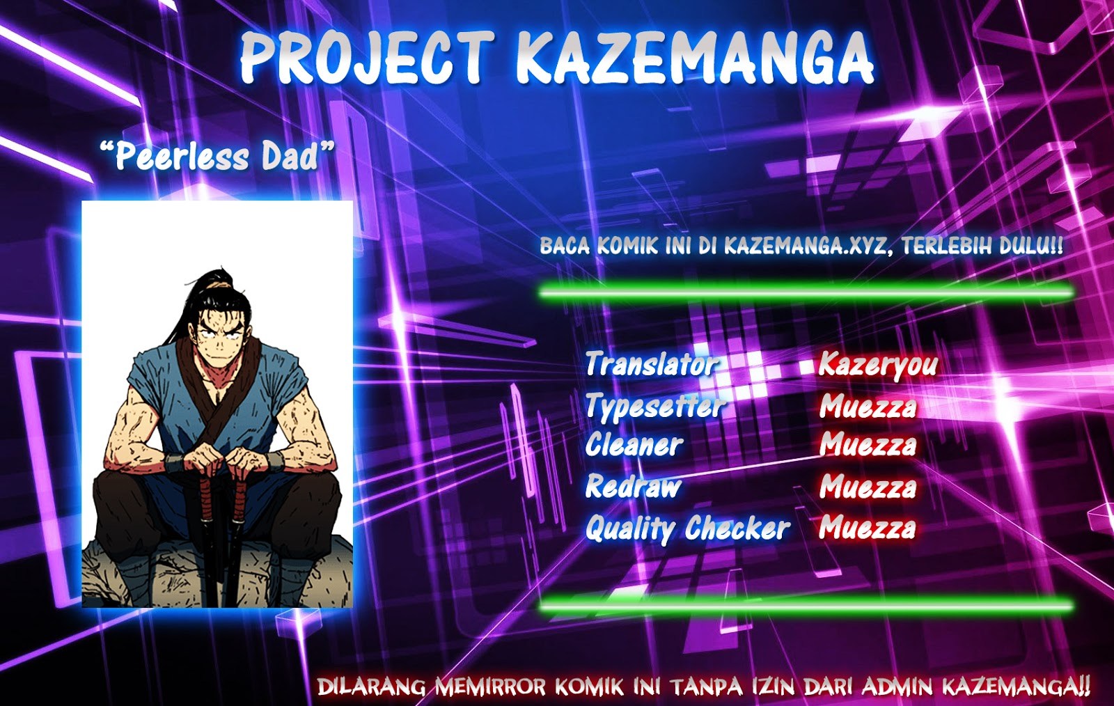 Peerless Dad Chapter 1 - halaman 1