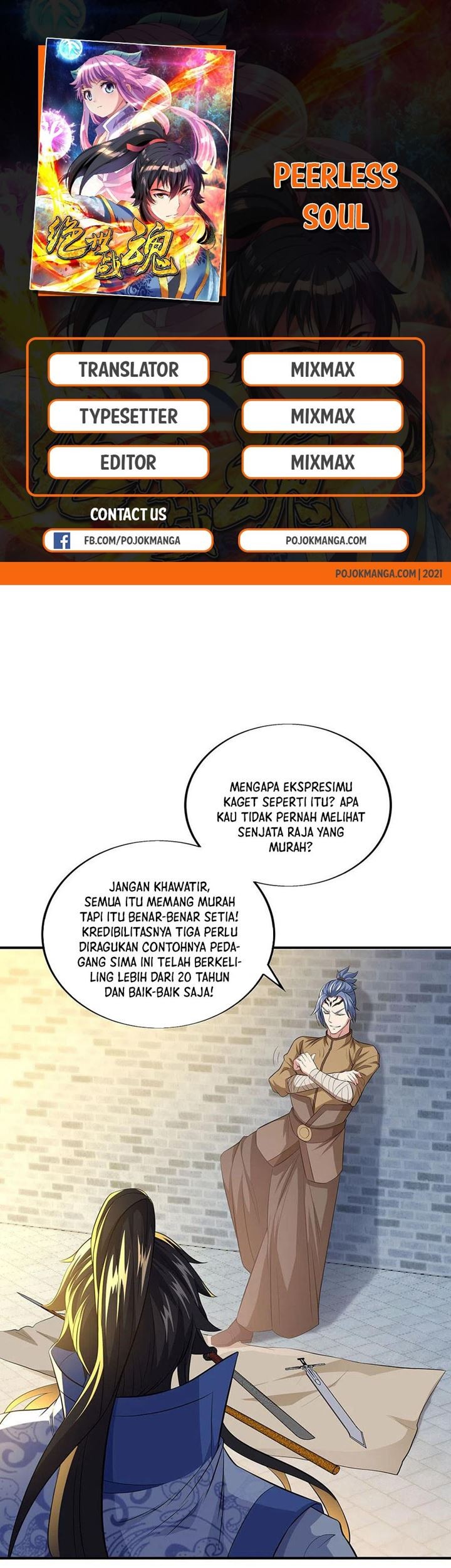 Peerless Soul Chapter 255 - halaman 1