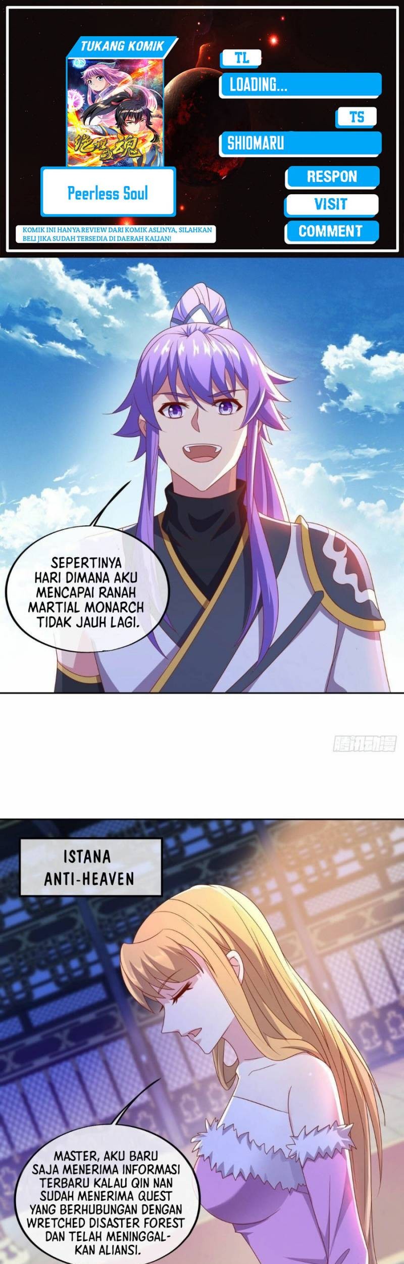 Peerless Soul Chapter 492 - halaman 1