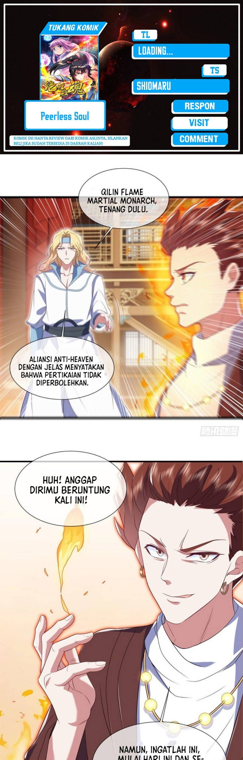 Peerless Soul Chapter 504 - halaman 1