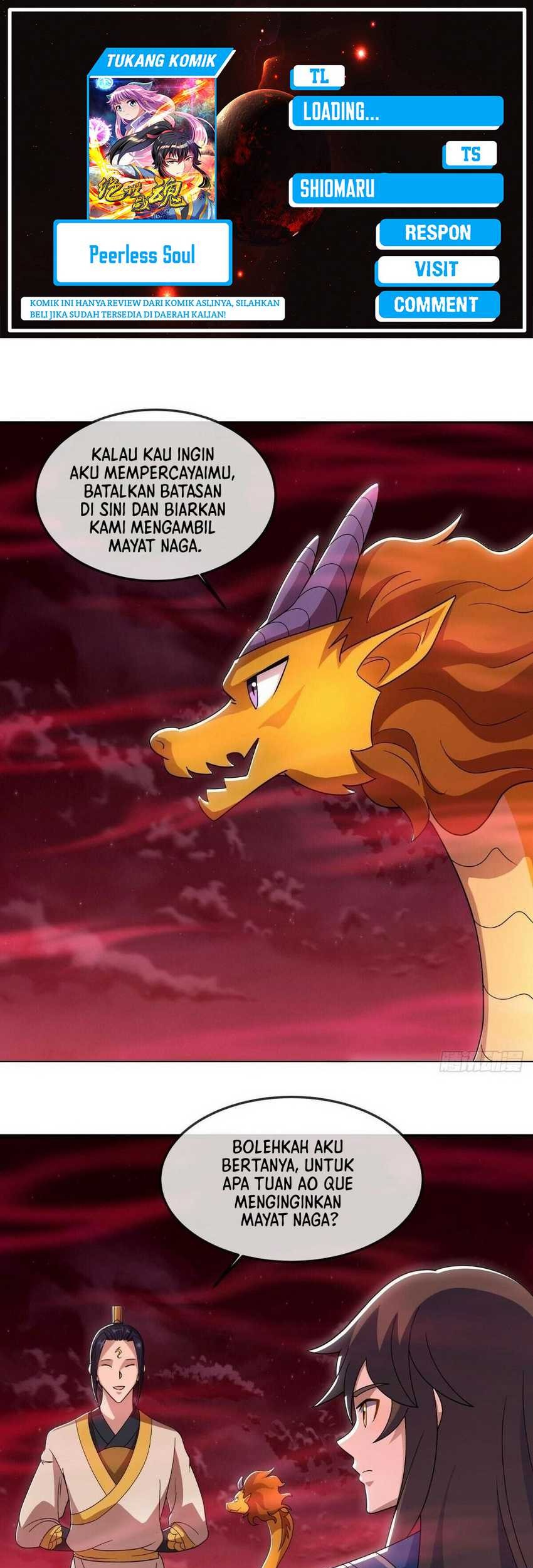 Peerless Soul Chapter 553 - halaman 1