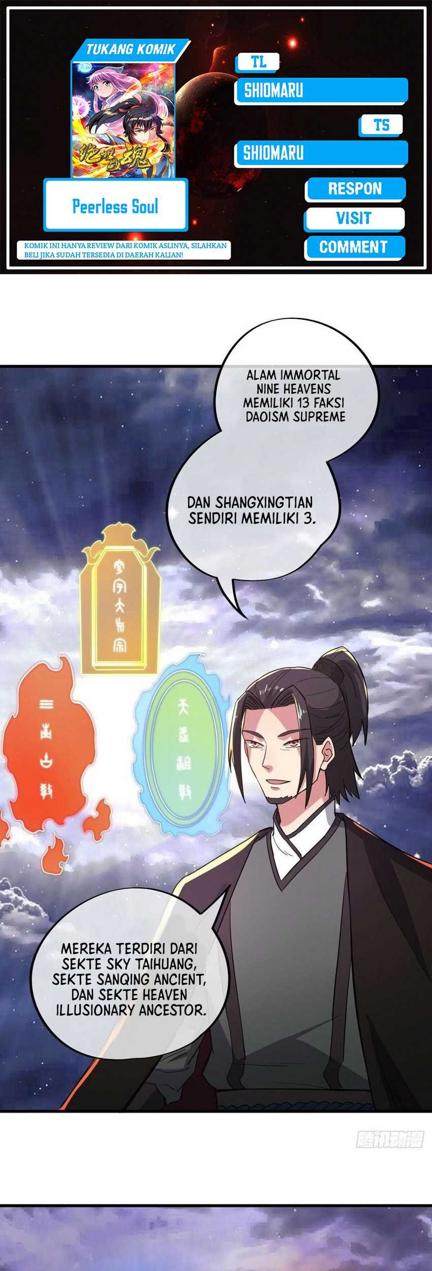 Peerless Soul Chapter 591 - halaman 1