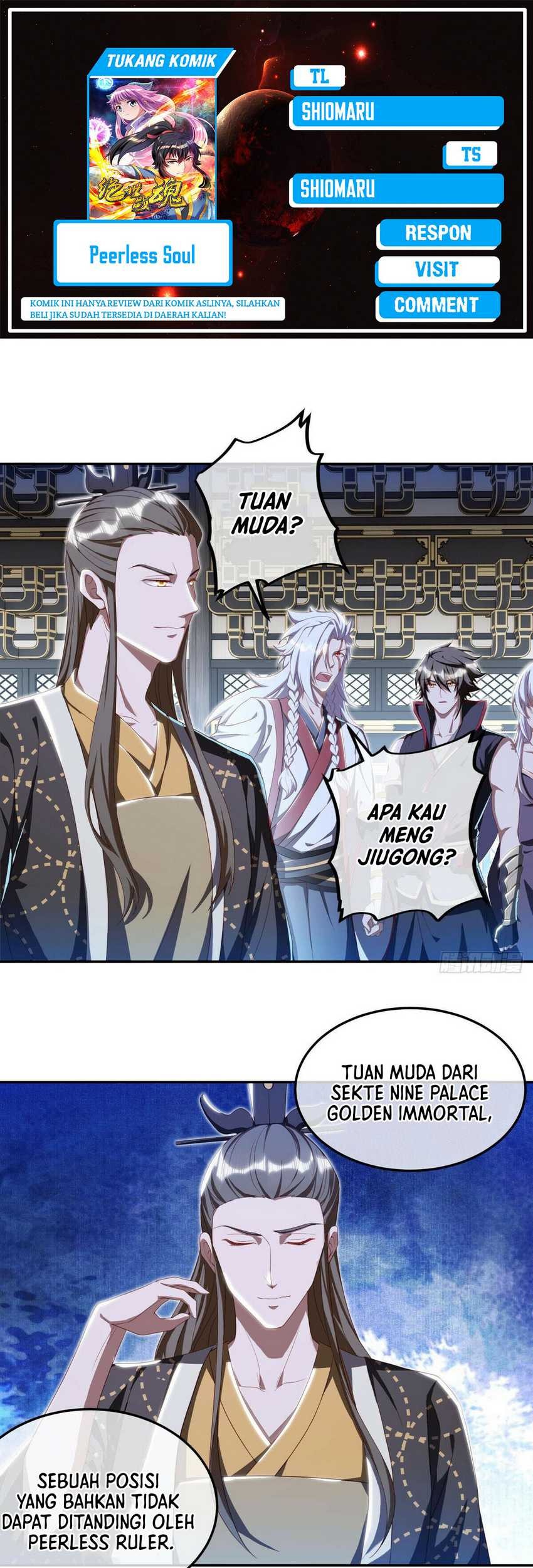 Peerless Soul Chapter 646 - halaman 1