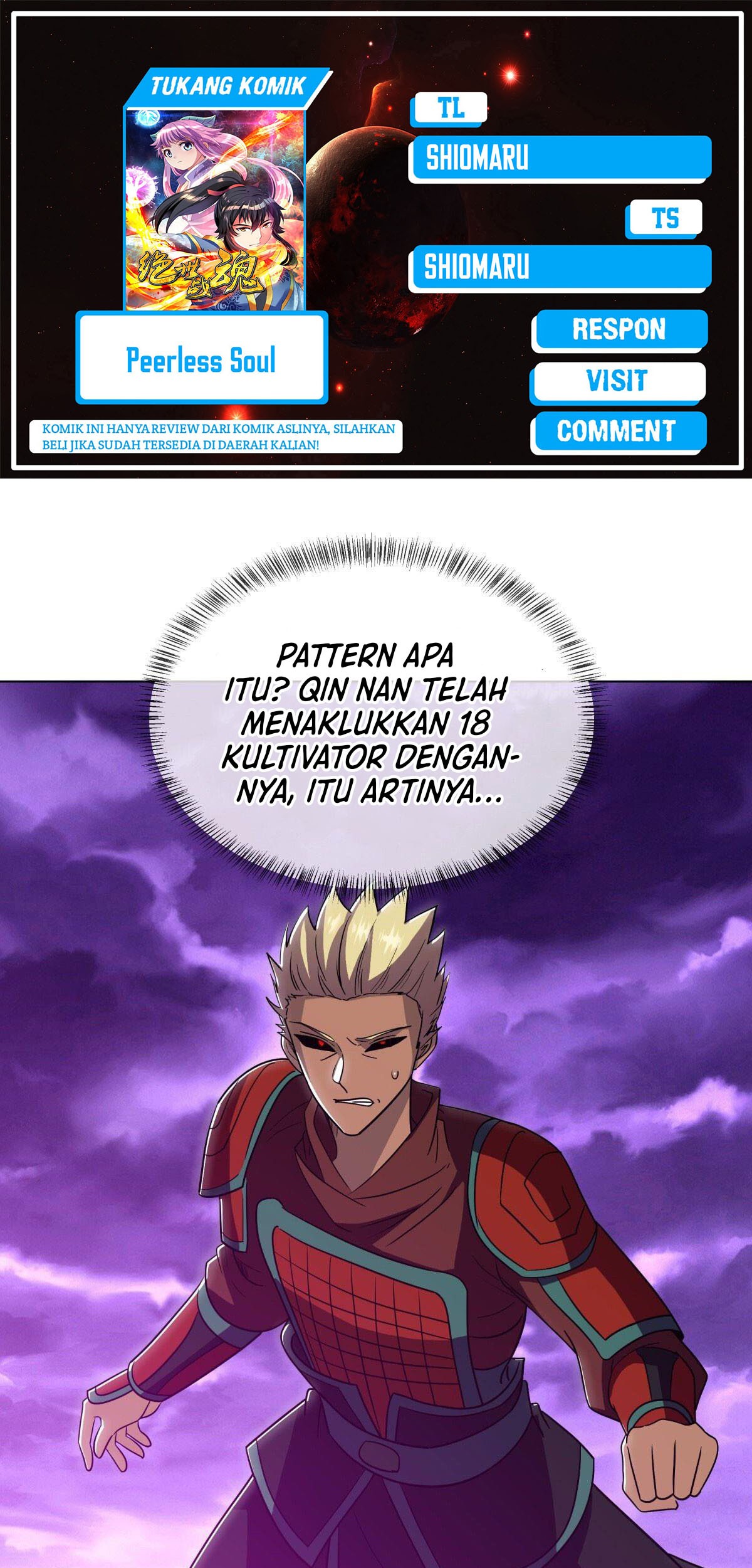 Peerless Soul Chapter 652 - halaman 1