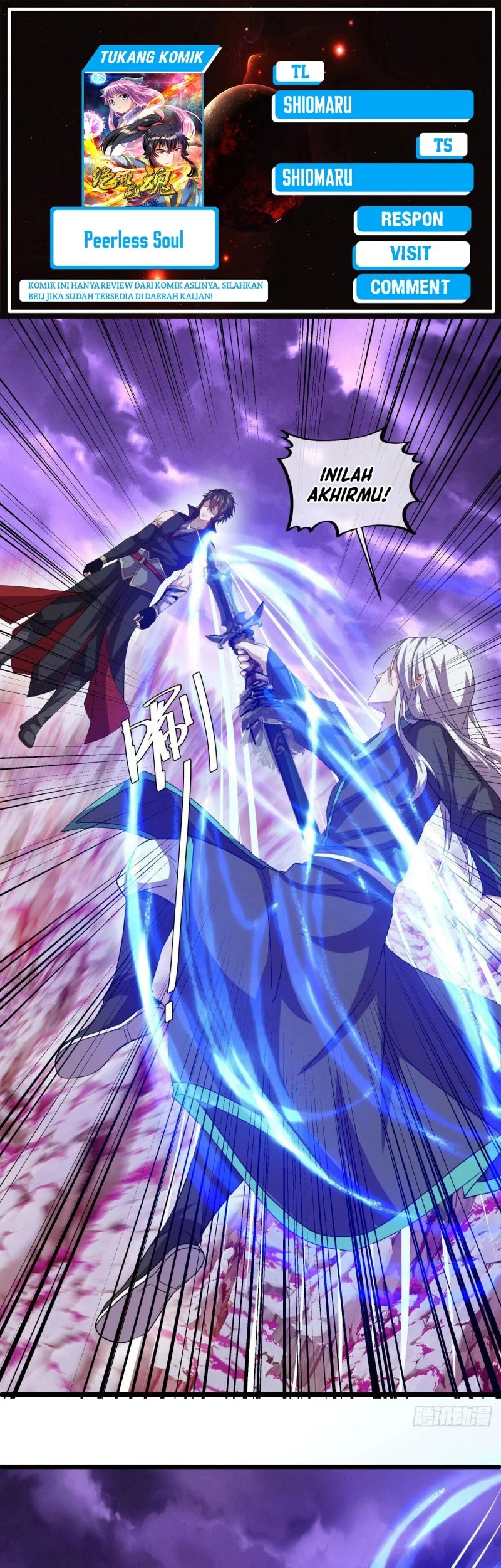 Peerless Soul Chapter 653 - halaman 1