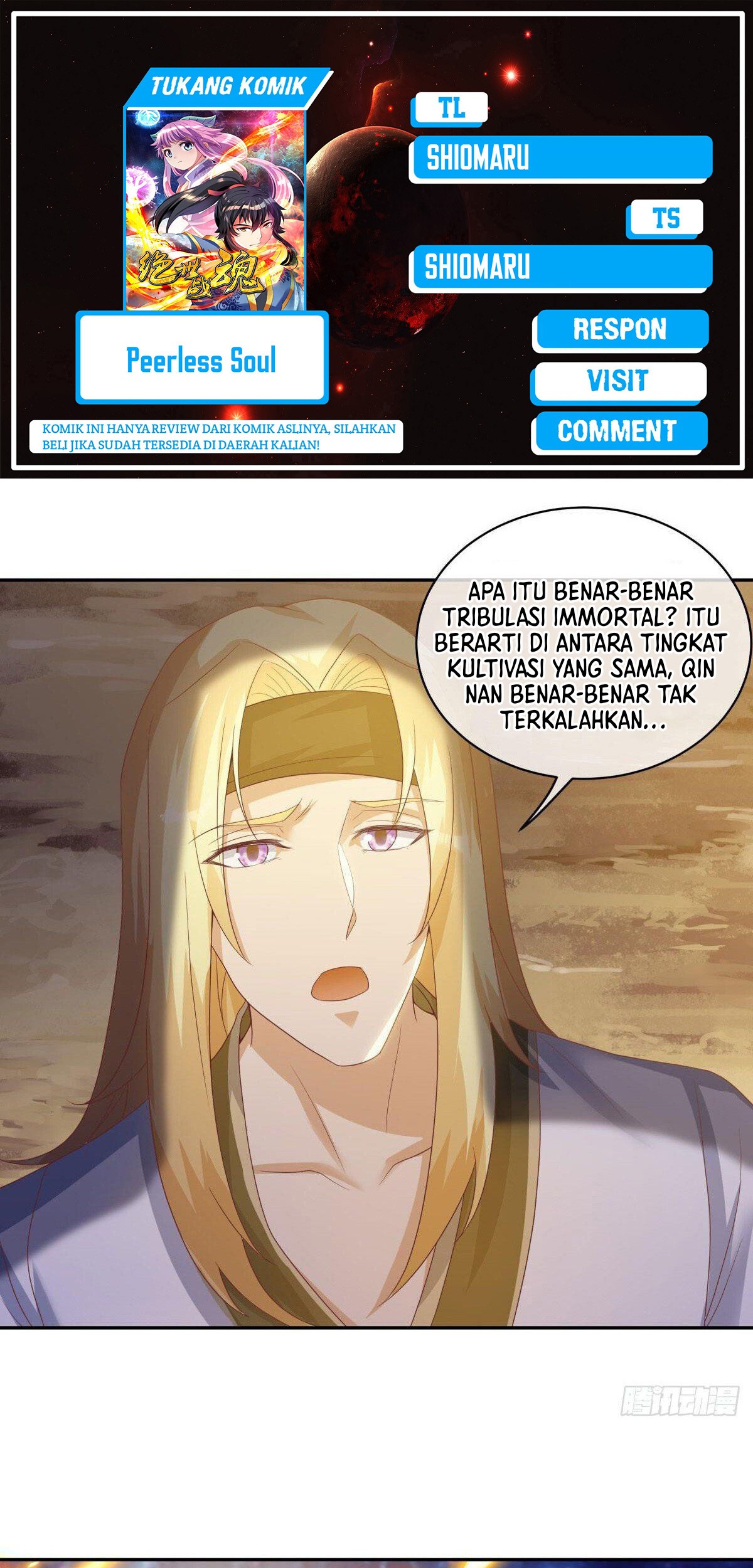 Peerless Soul Chapter 654 - halaman 1
