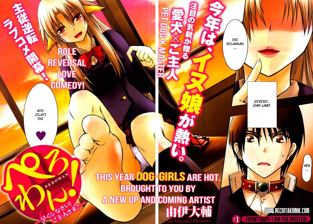 Perowan! Hayashinasai! Goshujinsama Chapter 1 - halaman 3