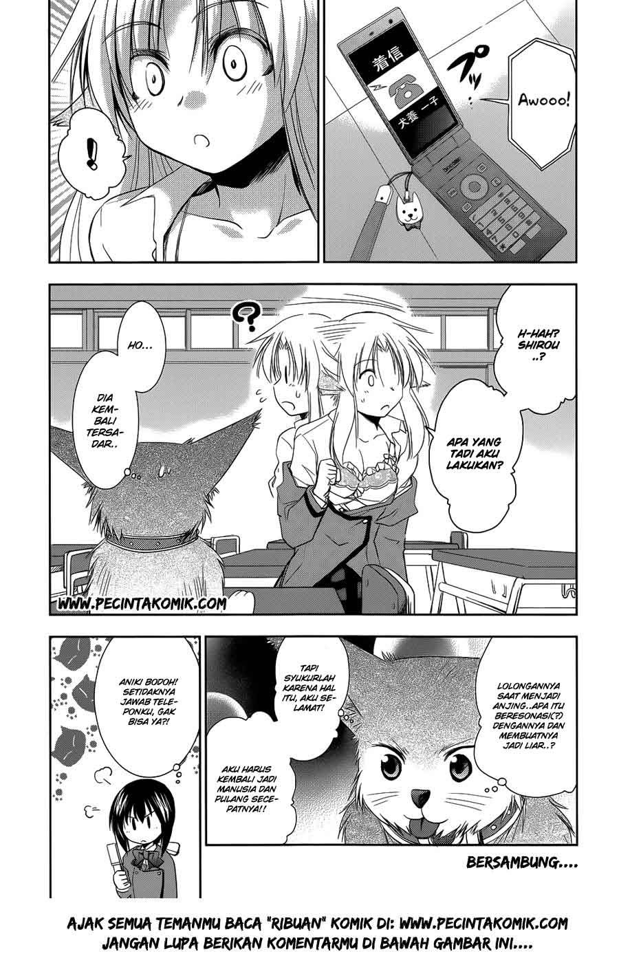 Perowan! Hayashinasai! Goshujinsama Chapter 15 - halaman 25
