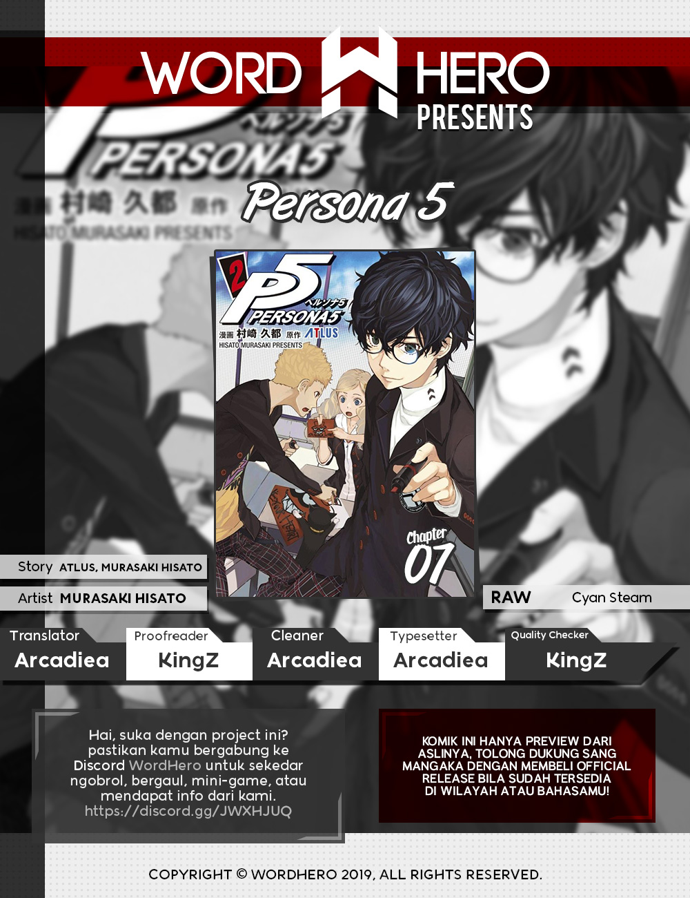 Persona 5 Chapter 7 - halaman 1