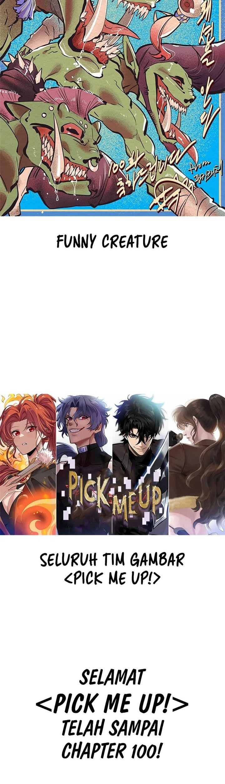 Pick Me Up Chapter 100 - halaman 62